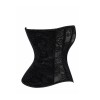 Corset One More Kiss F406 - Noir Handmade Noir HandMade