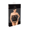 Corset One More Kiss F406 - Noir Handmade Noir HandMade