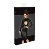 Robe mi-longue Dark Affair F401 - Noir Handmade Noir HandMade