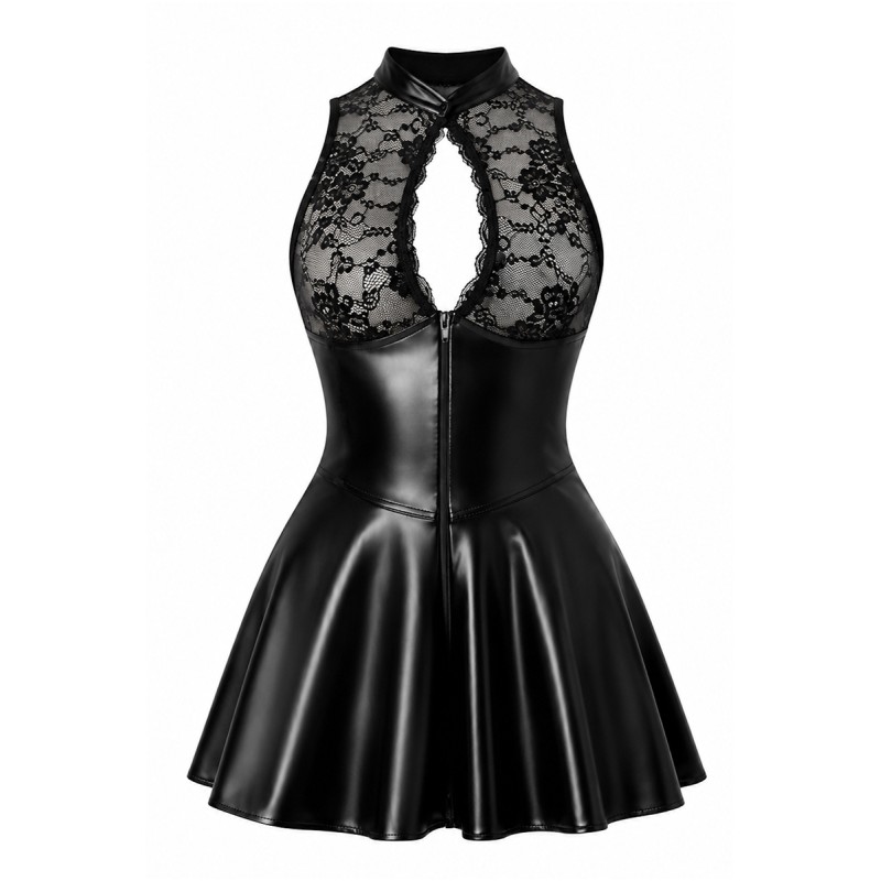 Mini robe One More Kiss F404 - Noir Handmade Noir HandMade