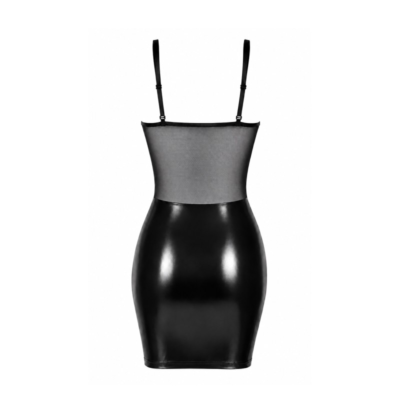 Mini robe Do Not Disturb F409 - Noir Handmade Noir HandMade