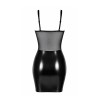 Mini robe Do Not Disturb F409 - Noir Handmade Noir HandMade