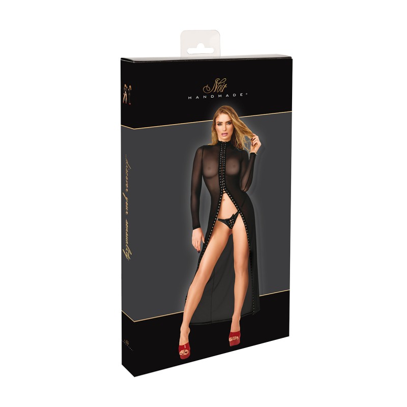 Robe longue Do Not Disturb F410 - Noir Handmade Noir HandMade
