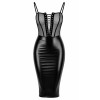 Robe mi-longue Do Not Disturb F408 - Noir Handmade Noir HandMade