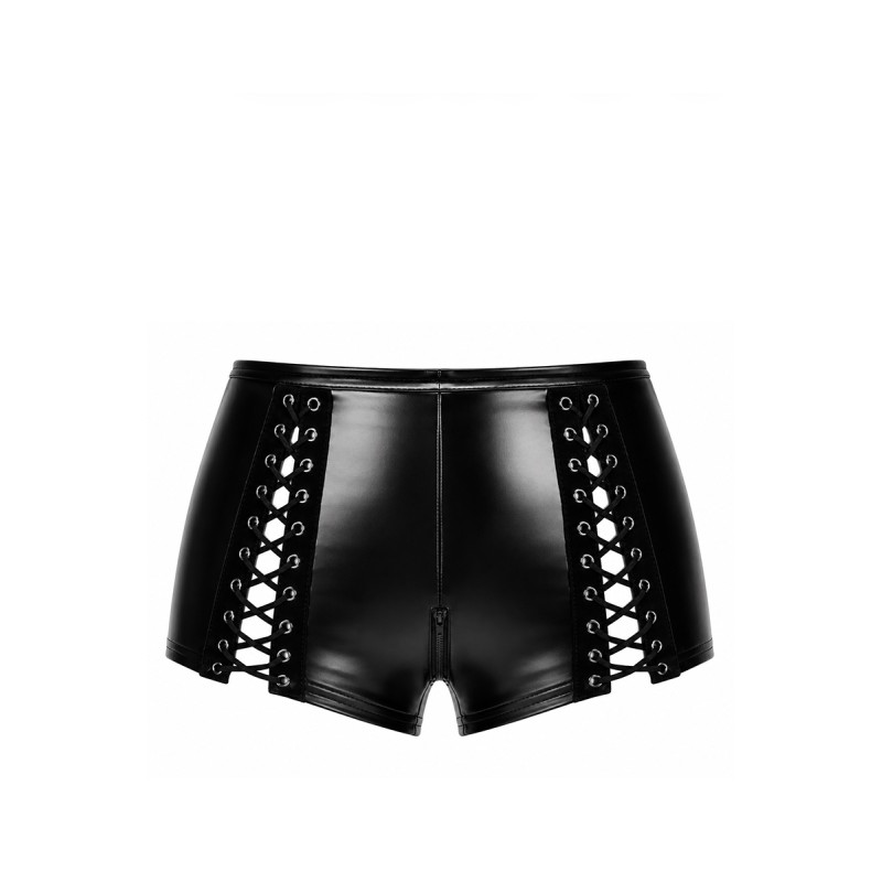 Short lacé Do Not Disturb F411 - Noir Handmade Noir HandMade
