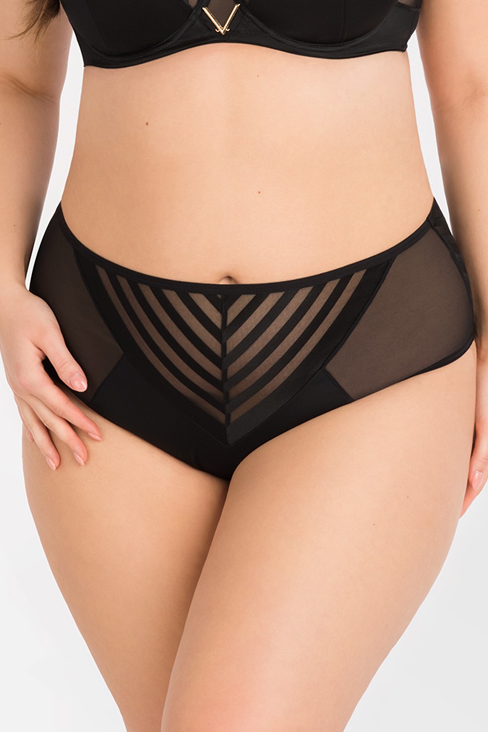 Culottes Gorsenia Lingerie noir – réf. 185299