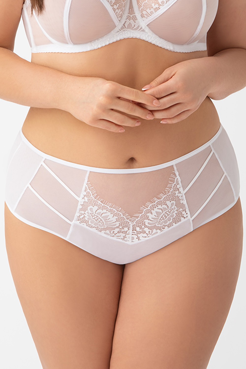 Culottes Gorsenia Lingerie blanc – réf. 182031