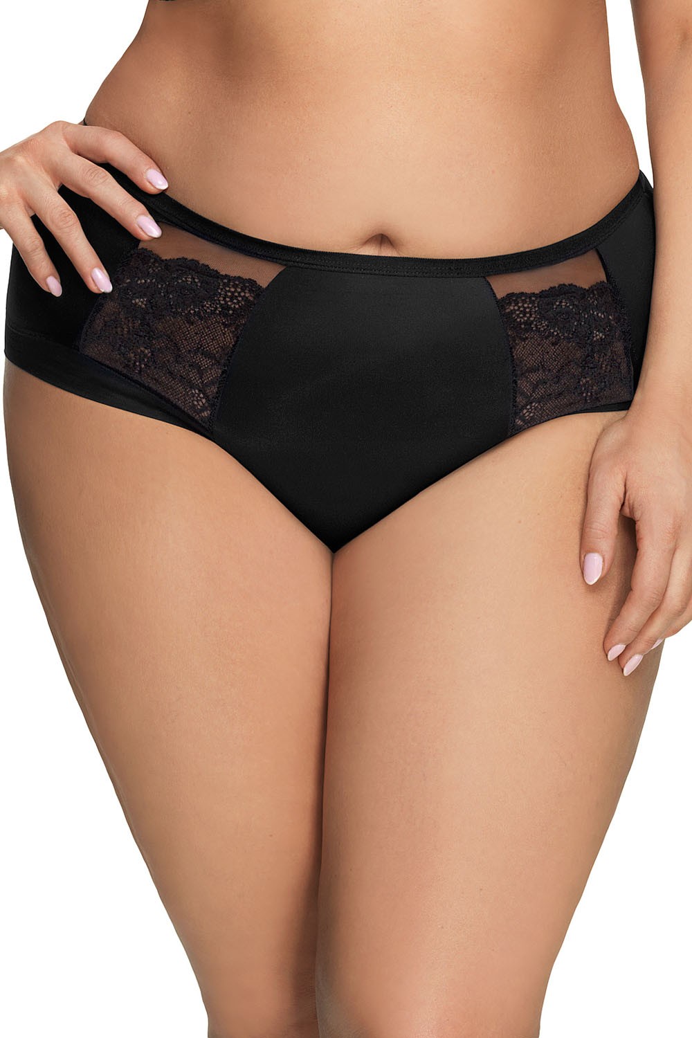 Culottes Gorsenia Lingerie noir – réf. 136111