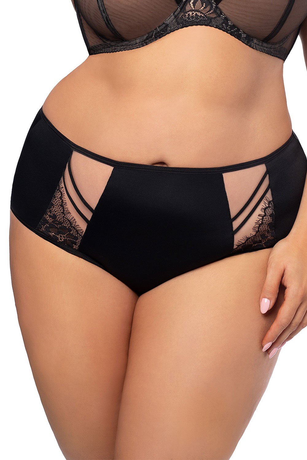 Culottes Gorsenia Lingerie noir – réf. 128809