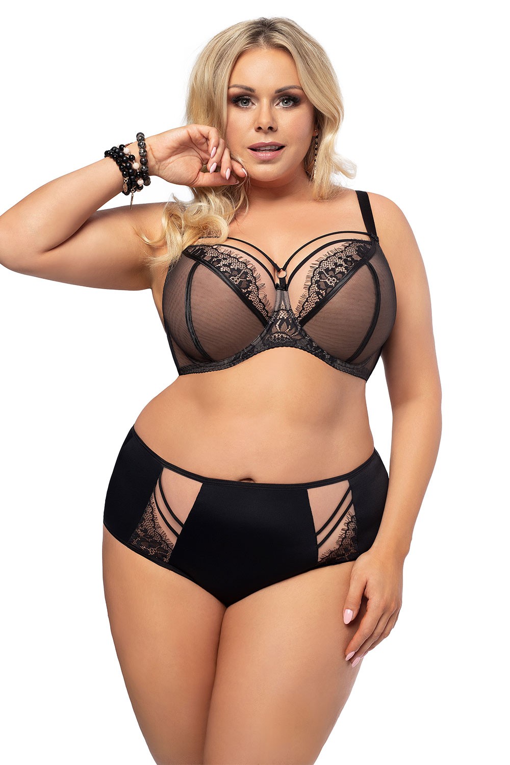 Culottes Gorsenia Lingerie noir – réf. 128809