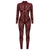 Combinaison 3 zips Masquerade F421 - Noir Handmade Noir HandMade