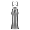Robe longue Moondust F427 - Noir Handmade Noir HandMade