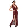 Robe longue Masquerade F424 - Noir Handmade Noir HandMade