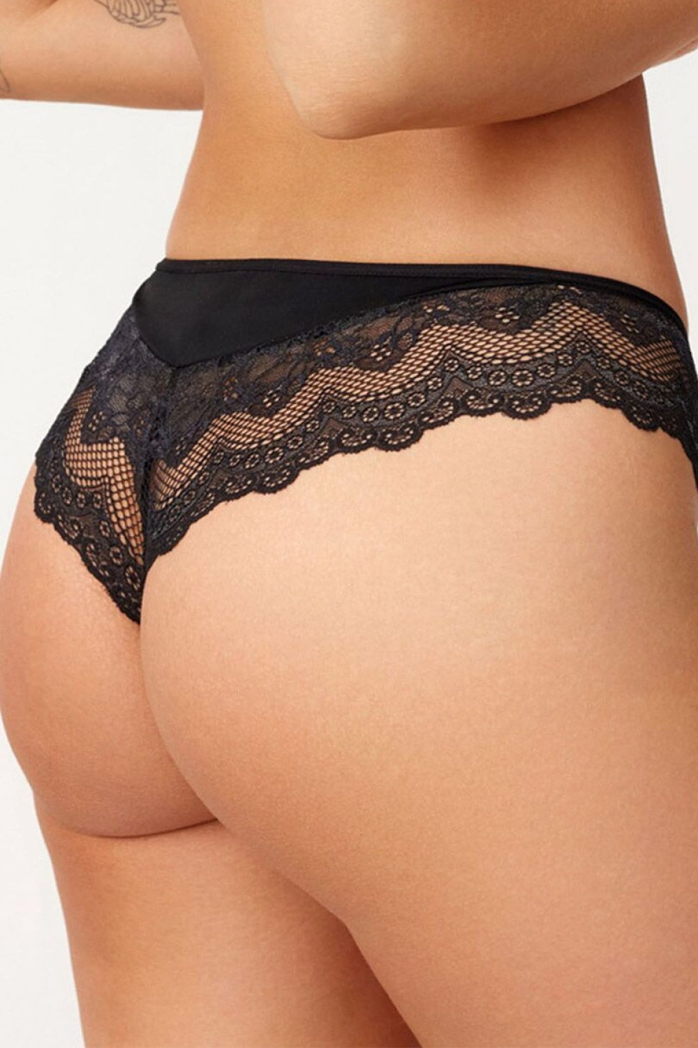 Culottes brésiliennes Azal noir – réf. 232223