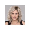 Perruque mi longue Monofilament, ultra-tendance