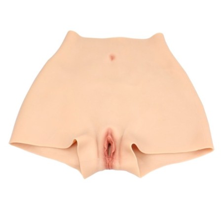 Boxer faux vagin artificiel en silicone, taille haute