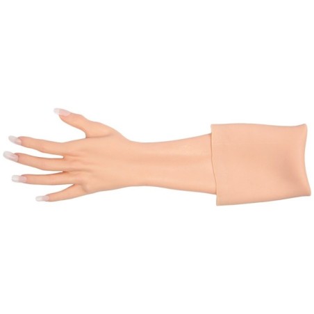 Gants féminins réalistes en silicone