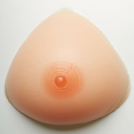 Faux seins silicone, forme triangle