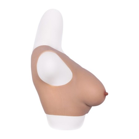 Buste faux seins, encolure ronde