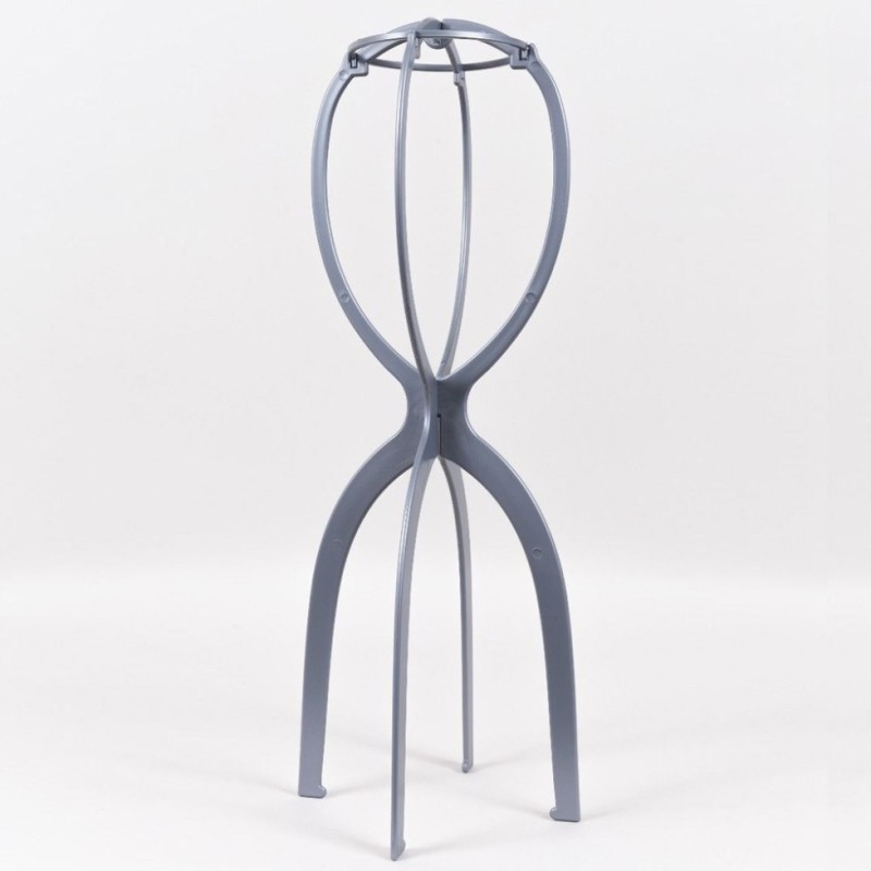 Porte-perruque plastique gris Ellen Wille