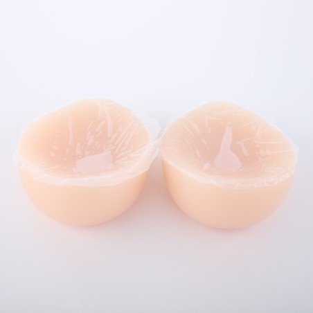 Faux seins  adhésifs en silicone, forme goutte d'eau