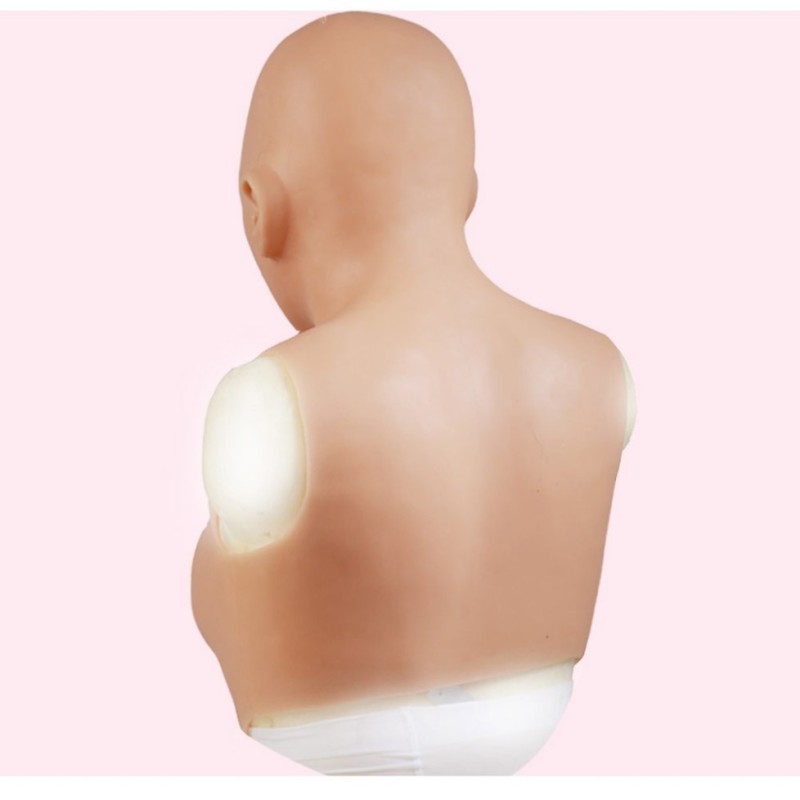 Buste faux seins masque intégré, Bonnet C