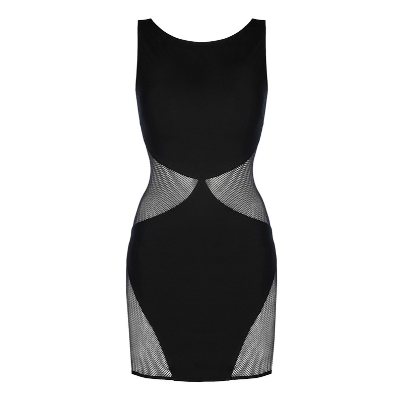 Robe noire V-9279 - Axami