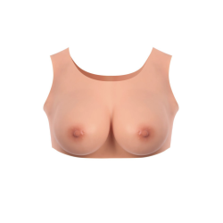 Buste seins réaliste couleur peau claire Taille S Bonnet C - CC730014019403