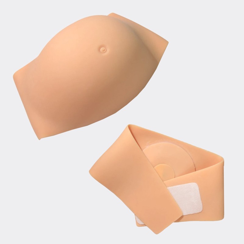 Faux ventre de grossesse gonflable en silicone réaliste