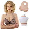 Buste faux seins silicone, dos nu