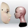 Masque féminin en silicone demi-tête, une jeunesse magique