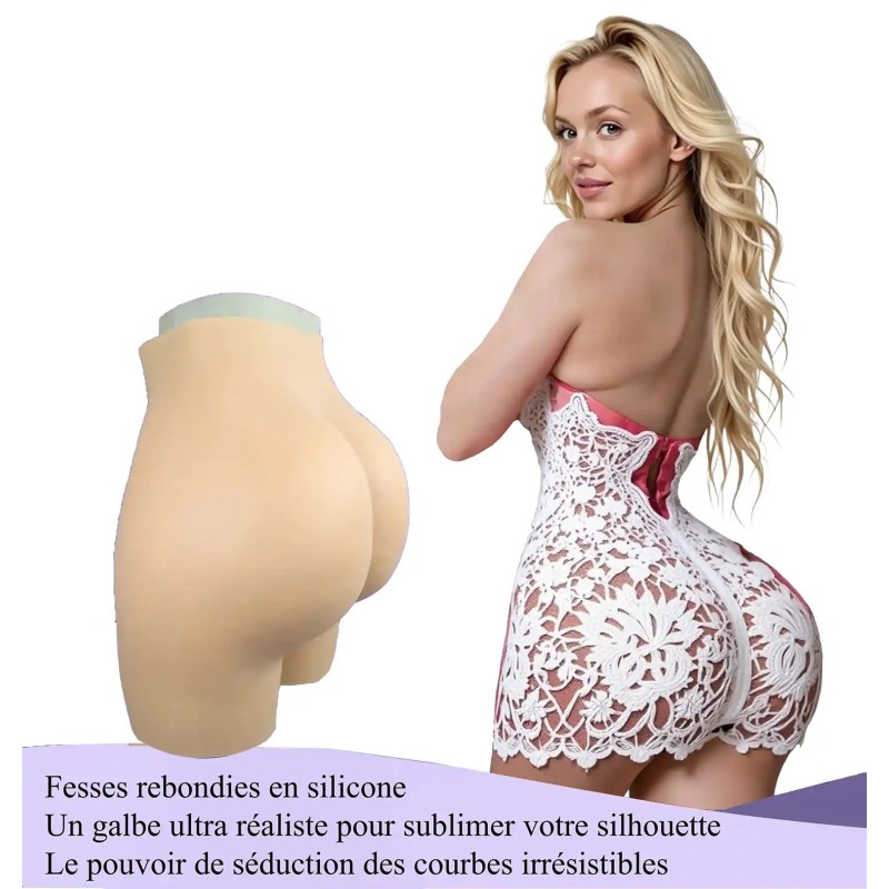 Fausses fesses et hanches pour une silhouette féminine parfaite
