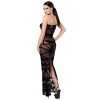 Robe longue Bondesque épaules dénudées F358