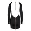 Mini robe noire - Cottelli PARTY