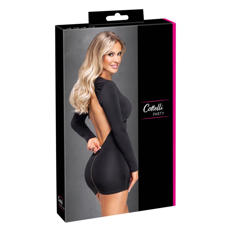 Mini robe noire - Cottelli PARTY