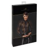 Chemise dentelle Noirelle F377 - Noir Handmade