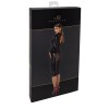 Robe fuseau Crystal F371 - Noir Handmade