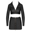 Ensemble top et jupe courte noir - Cottelli PARTY