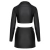 Ensemble top et jupe courte noir - Cottelli PARTY