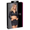 Ensemble top et jupe courte noir - Cottelli PARTY