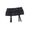 Porte-jarretelles dentelle large Noir - Litolu Lingerie