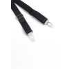 Porte-jarretelles dentelle large Noir - Litolu Lingerie