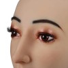 Masque en silicone réaliste visage féminin