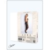 Robe sexy longue en résille noire - Le Numéro 3 - Collection Robe 