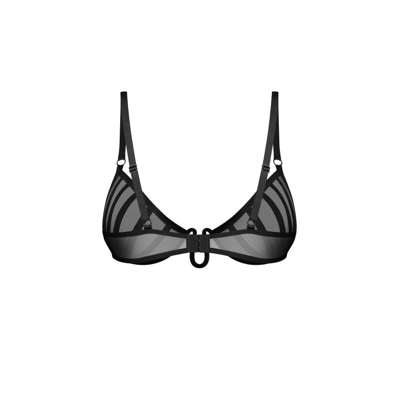 Aurorium demi-soutien-gorge noir