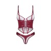 Redya Corset et string rouge
