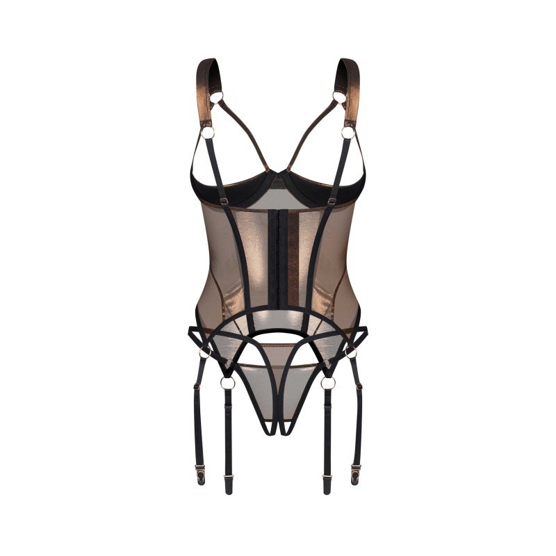 Soranna corset et string ouverts