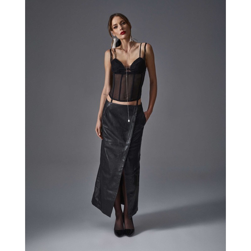Sibilie corset - Noir