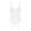Alissium corset et string - Blancs