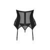 Chic Amoria corset et string - Noir